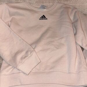 Adidas Off-White Crewneck Sweatshirt